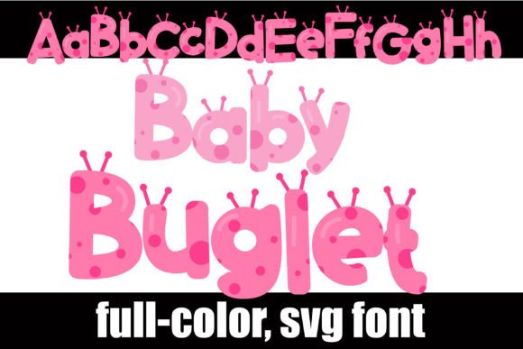Baby Buglet: A Playful Font for Creative Design