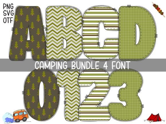 Camping Font: Adding Playful Color to Your Designs