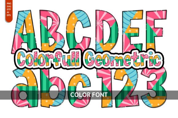 Colorfull Geometric: A Playful Design Asset