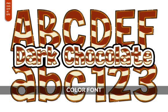 Dark Chocolate: A Playful Font for Creative Design