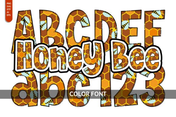 Honey Bee Font: A Whimsical Touch for Modern Design