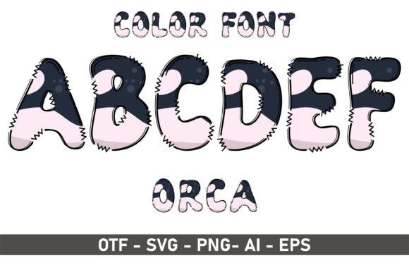 Orca: A Playful Font for Creative Design
