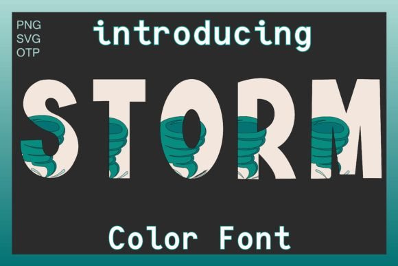 Storm: Elevate Your Visual Design with a Futuristic Display Font