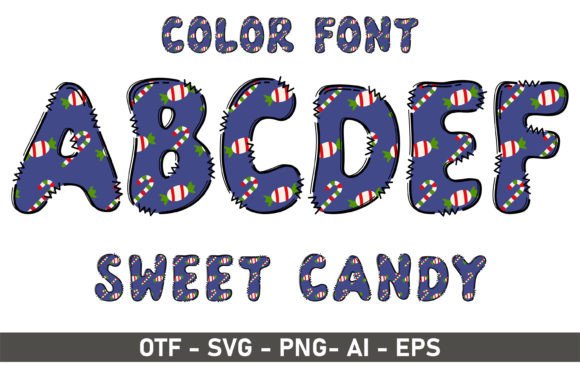 Sweet Candy Font: A Playful Asset for Creative Design
