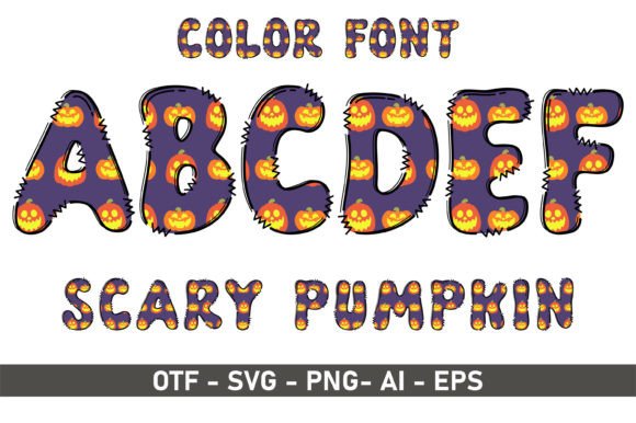 Unleashing Spooky Creativity with the Scary Pumpkin Font
