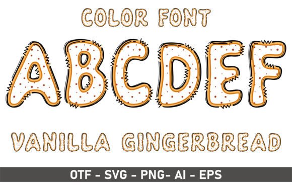 Vanilla Gingerbread: A Playful Font for Creative Design